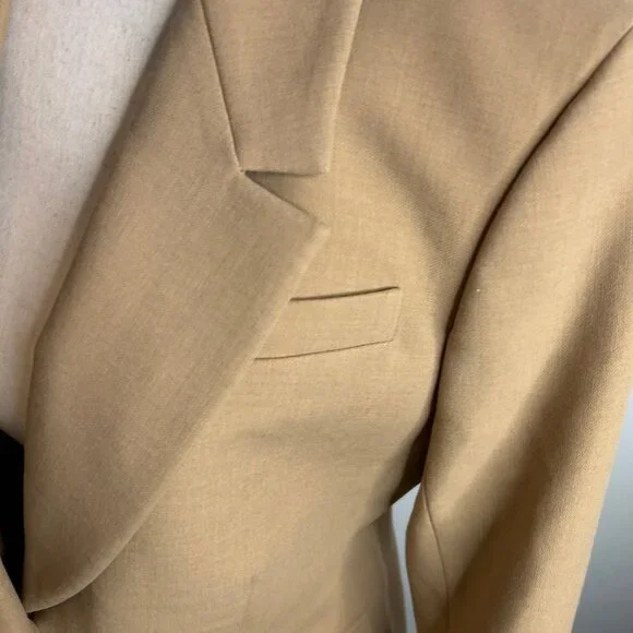 J.Crew $258 Madelyn Blazer Four Season Stretch Hthr Saddle Size 6 CC289 - Picture 9 of 12